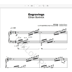 Engravings - Ethan Bortnick Piano Sheet Music